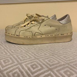 NEW Golden Goose Hi-Star Sneakers